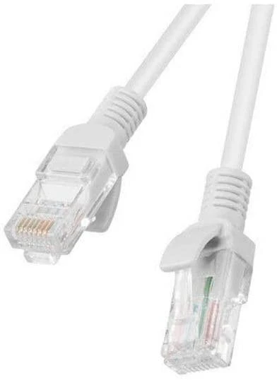 LANBERG patchcord kat.5e 50m pilkas
