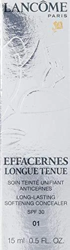 Lancome Effacernes Longue Tenue Softening Maskuoklis SPF30 #01 rusvai gelsvas Pastel, 15 ml