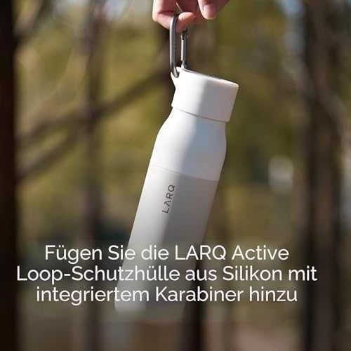 LARQ Insulated Bottle Twist Top Gertuvė, mėtų spalvos, 500ml