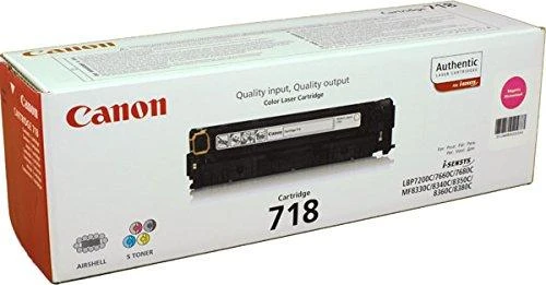 Canon CRG 718 (2660B002) purpurinė kasetė lazeriniams spausdintuvams, 2900 psl.