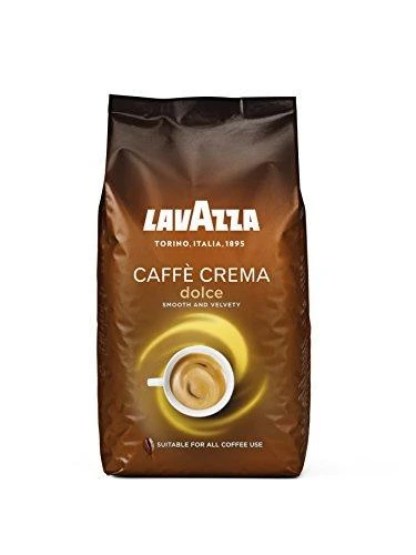 Lavazza Caffe Crema Dolce kavos pupelės, 1kg