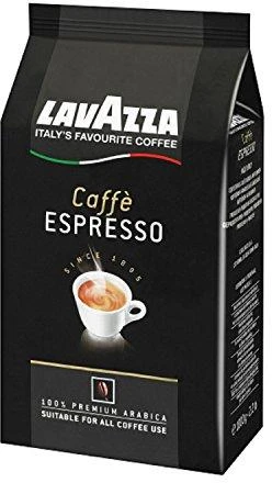 Lavazza Caffe Espresso Coffee Beans, 100% Arabica, 1000 g