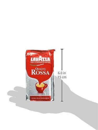 Kava LAVAZZA Qualita Rossa, malta, 250 g