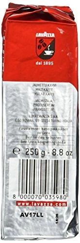 Kava LAVAZZA Qualita Rossa, malta, 250 g