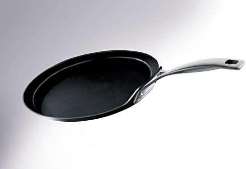 Virtuvinis indų rinkinys - Le Creuset Krepų Keptuvė Neprilimpančio Aliuminio 28cm Juoda