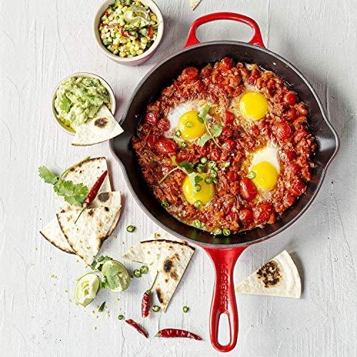 Le Creuset kepimo ir serviravimo keptuvė - Signature, 20 cm, vyšninės raudonos spalvos