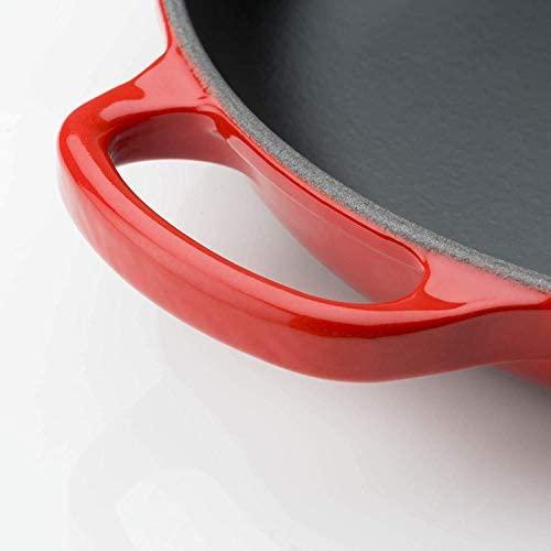 Le Creuset kepimo ir serviravimo keptuvė - Signature, 20 cm, vyšninės raudonos spalvos