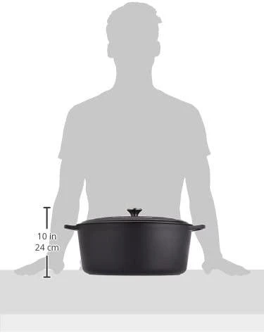 Le Creuset Signature Roaster oval 40cm juodas Juodas (21178400000430)