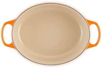 Le Creuset Puodas Signature ovalus 29 cm orkaitės raudonas