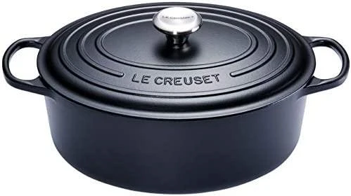Le Creuset Signature Roaster oval 40cm juodas Juodas (21178400000430)