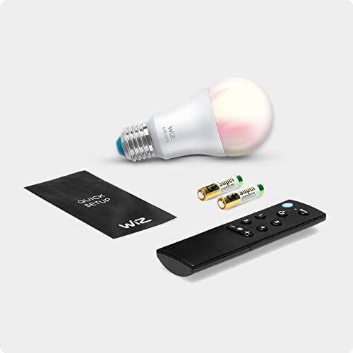 Nezatříděno „Signify WiZ Baltas & Color“ 60 W E27 A60 „Standardform 1er“ + nuotolinio valdymo pultas
