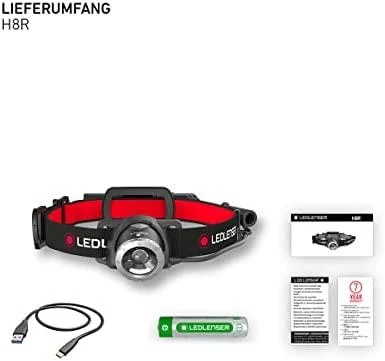 Galvos prožektorius LED Lenser H8R