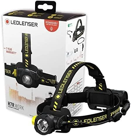 LED Lenser Galvos Žibintas - LEDLENSER H7R 1000lm Įkraunamas Juodas