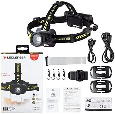LED Lenser Galvos Žibintas - LEDLENSER H7R 1000lm Įkraunamas Juodas