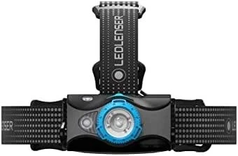 LED Lenser Mėlyna LEDLENSER LATARKA CZOŁOWA MH7, Juodas-Mėlynas, WINDOW BOX