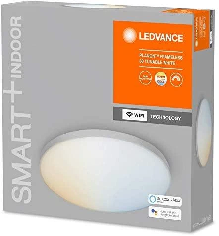 Ledvance SMART+ WiFi Planon berėmės apvalus derinamas Baltas 20W 110° 3000-6500K 300mm, Baltas | Ledvance | SMART+ WiFi Planon berėmė apvalus derinamas Baltas 20W 110° 3000-6500K | 20 W | Derinamas Baltas 3000-6500K | Bevielis internetas