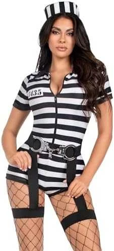 Leg Avenue Europe „Jail Bird“ kostiumas