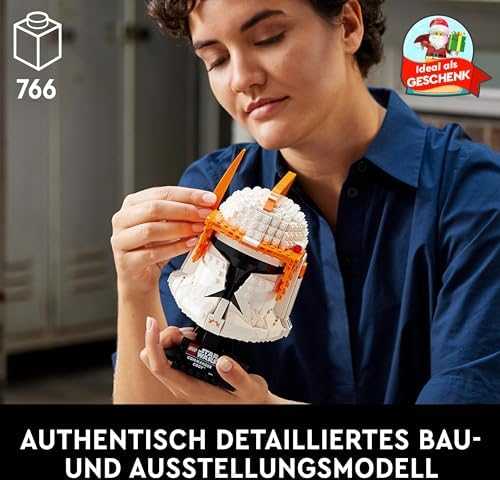 LEGO® Star Wars™ Klonų vado Kodžio™ šalmas 75350 konstravimo rinkinys (776 dalys) 75350