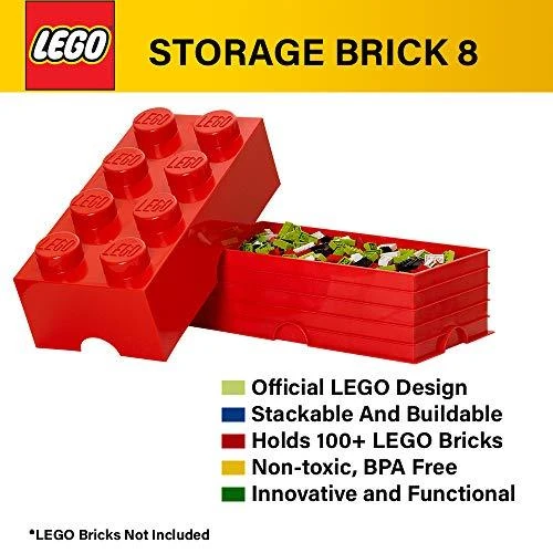 LEGO Brick 8 dėžė, juoda
