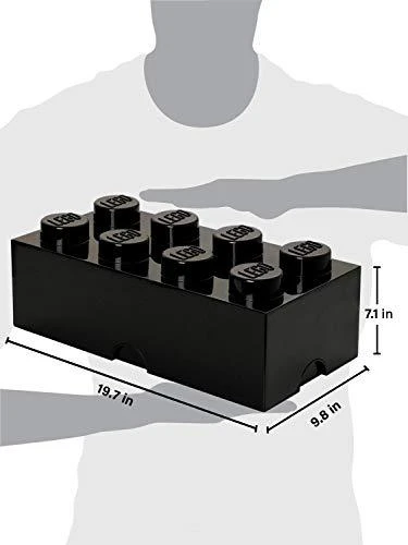 LEGO Brick 8 dėžė, juoda