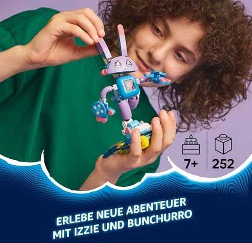 LEGO® DREAMZzz Izzie ir žaidimų triušiukas Bunchurro (71490)