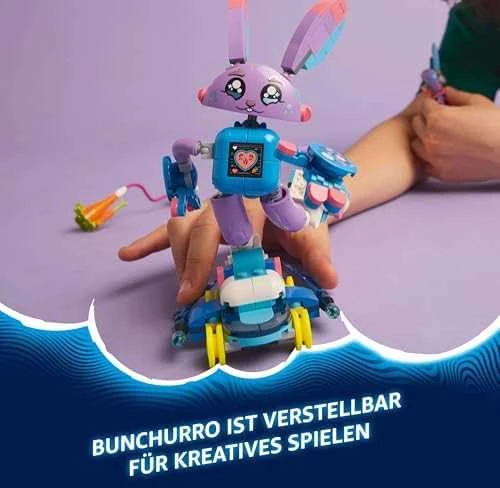 LEGO® DREAMZzz Izzie ir žaidimų triušiukas Bunchurro (71490)