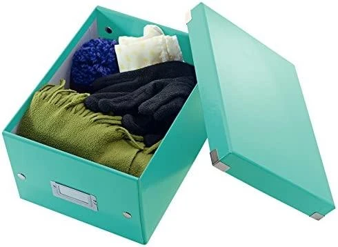 Universali dėžė Leitz Click&Store Small, 216x160x282mm, ledo mėlynos spalvos