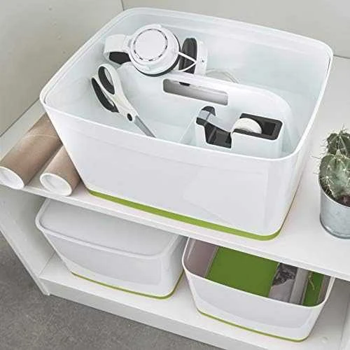 Daiktadėžė LEITZ MyBox su dangteliu, didelė