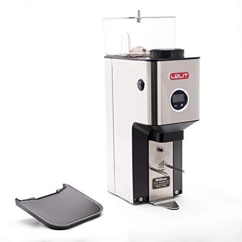 Kavamalė Lelit William PL72 Espresso Coffee Grinder - Sidabrinis