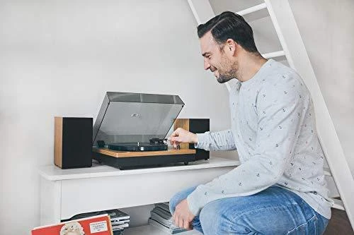Lenco LS-300 patefonas, Juodos spalvos