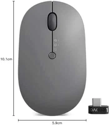 Lenovo | Go Wireless Multi-Device Pelė | Wireless | Juodas
