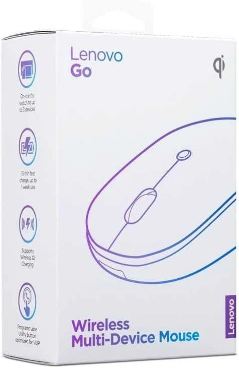 Lenovo | Go Wireless Multi-Device Pelė | Wireless | Juodas