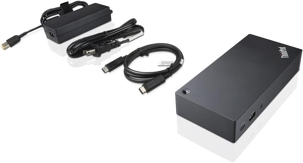 Reteq Certified „RETEQ Lenovo ThinkPad USB-C“ prijungimo stotelė – 40A90090EU