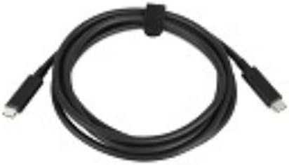 Kabelis USB Lenovo USB-C - USB-C 2 m Juodas (03X7526)