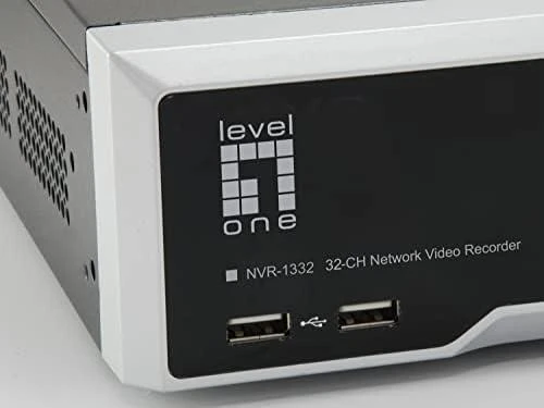 „Level One“ „LevelOne NVR-1332“ 32 kanalų H.265 tinklo vaizdo įrašymo įrenginys
