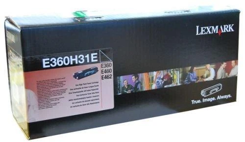 Lexmark E360H11E Cartridge, Juodas, 9000 pages