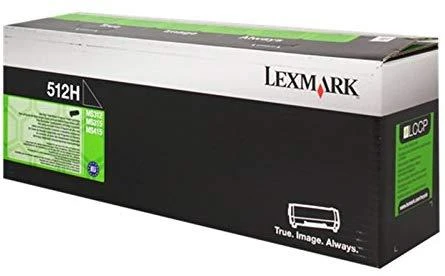 Lexmark 512H Return (51F2H00), juoda kasetė