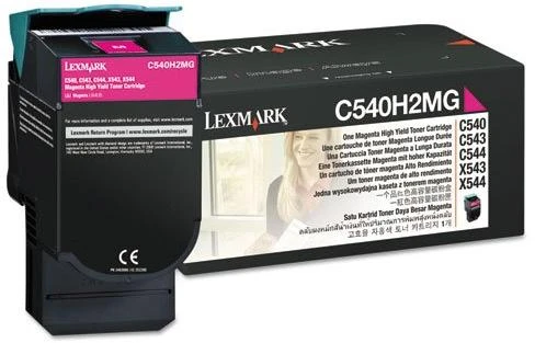 „Lexmark“ kasetės purpurinė (C544X1MG) grąžinimas