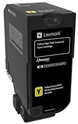 Lexmark 74C2HYE tonerio kasetė Originalus Geltona 1 vnt