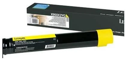 Lexmark X950X2YG kasetė, Geltona, 22000 puslapių