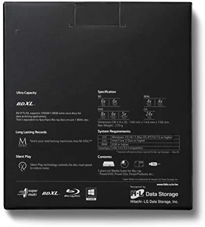 Diskas LG BP55EB40 BP55EB40 (USB 2.0, išorinis)