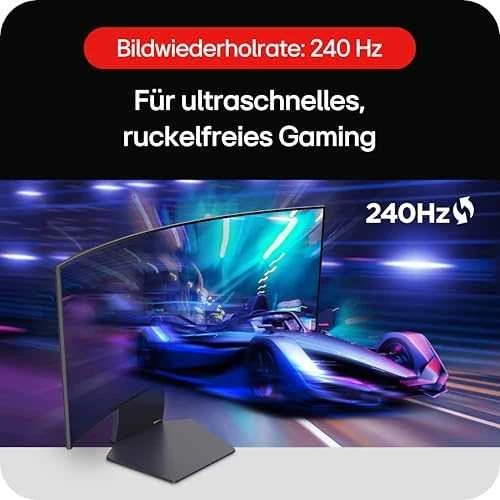 LG | Curved gaming monitorius | 34GS95QE-B | 34 " | OLED | Ultra-WQHD | 21:9 | 240 Hz | 0.03 ms | 3440 x 1440 pikselių | 275 cd/m² | HDMI jungtys quantity 1 | Juodas | Garantija 24 mėn.