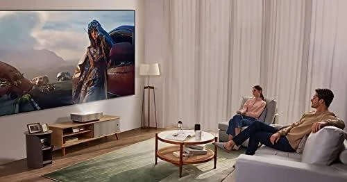 Projektorius - LG CineBeam HU715QW 4K UHD 2500 ANSI liumenų ultra trumpas atstumas
