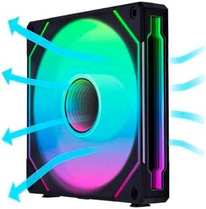 Lian Li UNI FAN SL-INF 140 ARGB Reverse Blade PWM Fan - 140mm, juodas