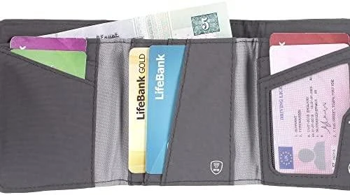 Piniginė Lifeventure RFId Wallet Recycled - Tamsiai mėlyna