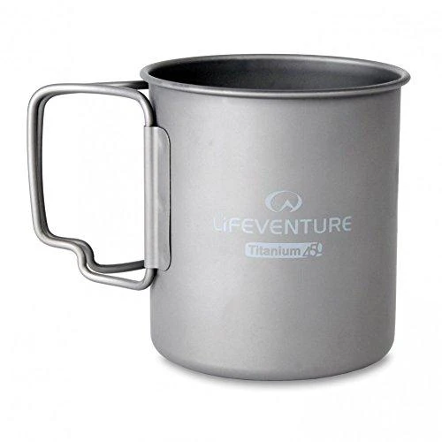 Lifeventure Titanium Mug 0.45L puodelis