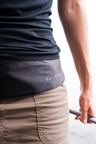 Piniginė ant liemens Lifeventure Hydroseal Waist - Juoda