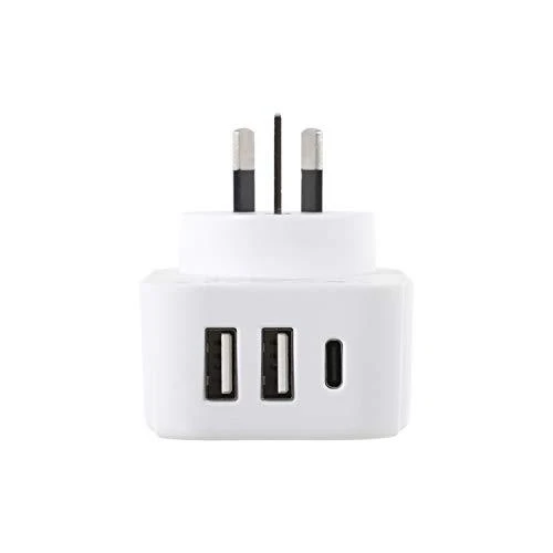 Elektros lizdų adapteris Lifeventure World to AUS/CHINA USB