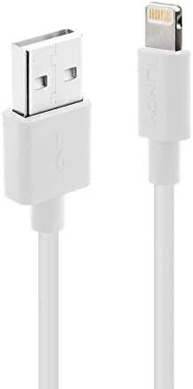 Kabelis - LINDY USB Type A į Lightning kabelis 3m 480Mbps baltas