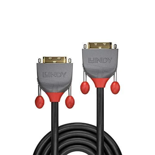 Lindy Vaizdo Laidas - DVI-D SLD Dual Link 15m 2560x1600 60Hz 9.9 Gbps Auksu Padengtas